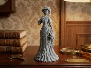 Leonardo Collection Victorian Lady Figurine