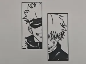 Dual Satoru Gojo Wall Art