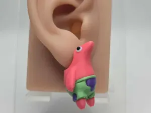 Patrick Star Chomper Earrings