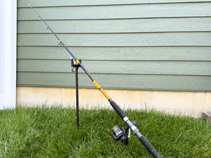 Heavy-Duty Fishing Rod Stand | Ground Rod Holder