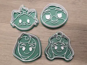 Character Cookie Cutter Stamp Pack 79