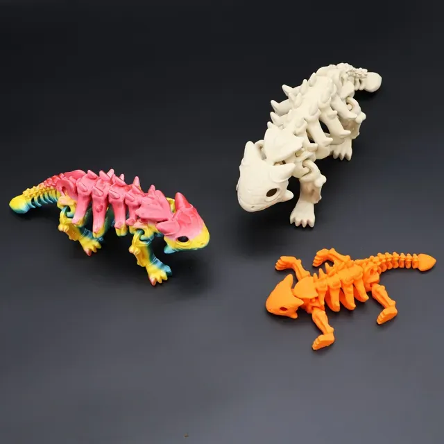 Flexi Dino Skelett Ankylosaurus Skeleton Dinosaur — Фото 3 из 5