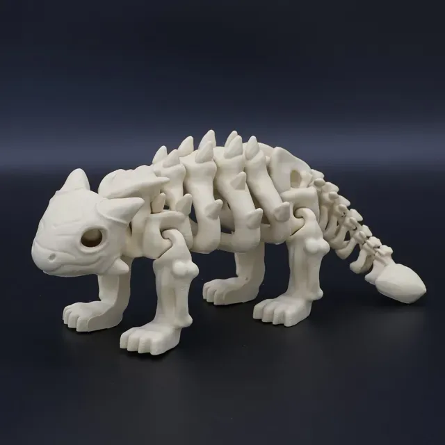 Flexi Dino Skelett Ankylosaurus Skeleton Dinosaur — Фото 5 из 5