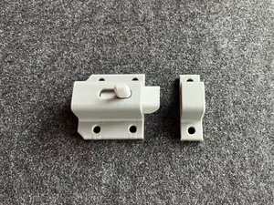Springloaded sliding doorlock