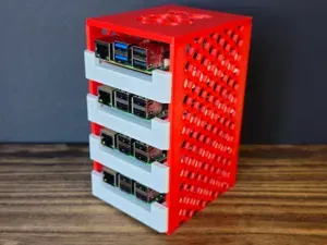 Raspberry Pi cluster case