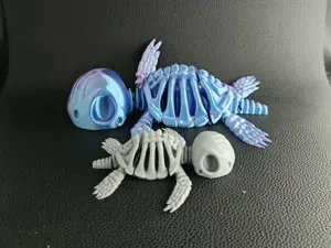 Articulated Skeleton Sea Turtle – Flexible Toy