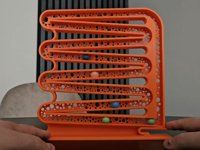 Print In Place - Smooth Marble Run XL - Fidget toy