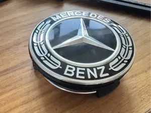 MERCEDES BENZ 75mm floating wheel caps