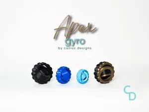 Apex Gyro Fidget Spinner Ring Adhd Aid