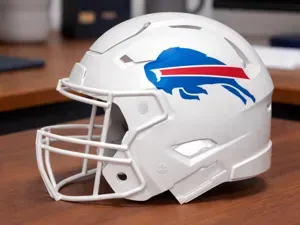 Buffalo Bills Football Helmet