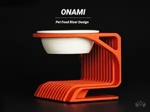 Onami Pet Food Bowl Raiser Stand