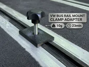 VW Bus Rail Mount Clamp Adapter