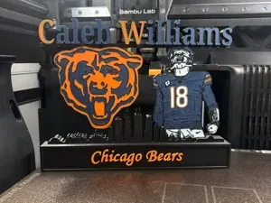 NFL - Chicago Bears Caleb Williams display