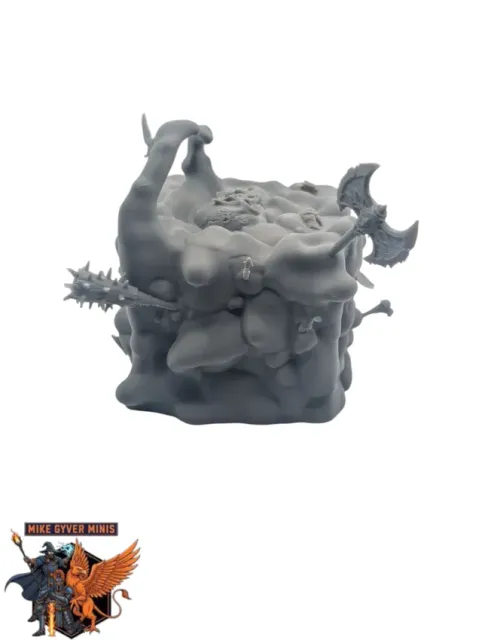 DnD TTRPG Gelatinous Cube - Non-Adventurer Version — Image 6 of 9