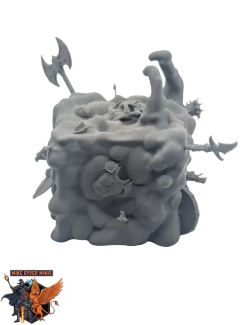 DnD TTRPG Gelatinous Cube - Non-Adventurer Version — Image 4 of 9