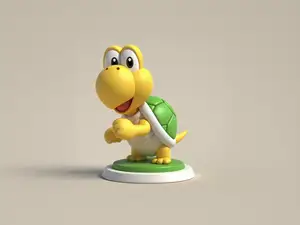 乌龟-超级玛丽马力欧supermario周边手办-儿童涂色玩具
