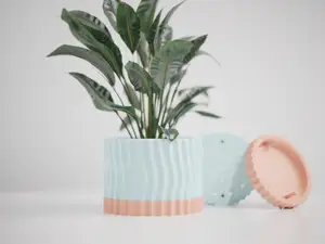 Planter With Drip Tray