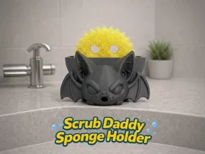 Batty the Bat Scrub Daddy Holder