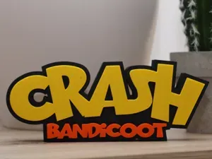 Crash Bandicoot Logo (NO AMS/AMS)