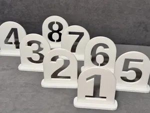 Wedding Table Numbers