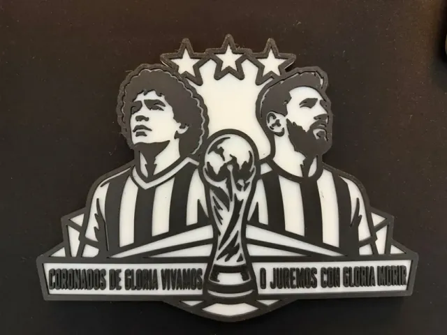Argentina WorldCup 2026 – Messi & Maradona Tribute — Image 2 of 4