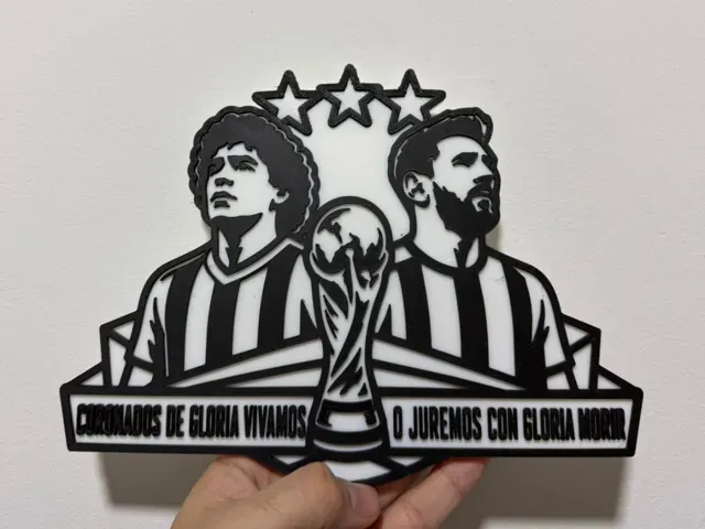 Argentina WorldCup 2026 – Messi & Maradona Tribute