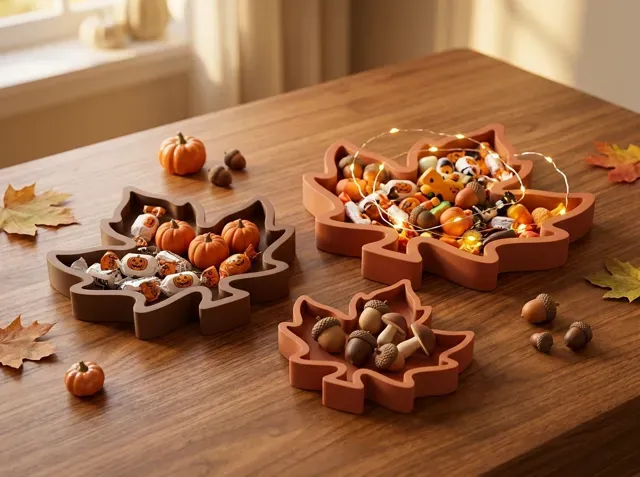Maple Leaf Tray – 3 Sizes | Autumn Fall Decor — Image 10 of 15