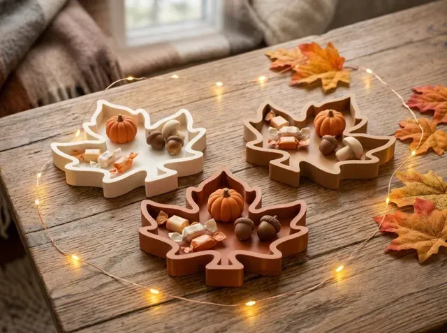 Maple Leaf Tray – 3 Sizes | Autumn Fall Decor — Image 4 of 15