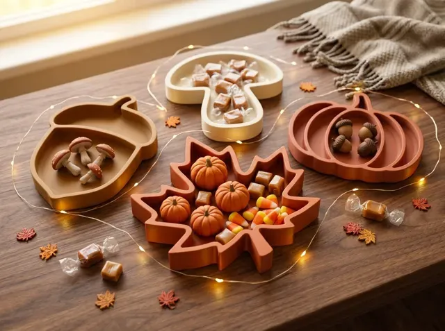 Maple Leaf Tray – 3 Sizes | Autumn Fall Decor — Image 13 of 15