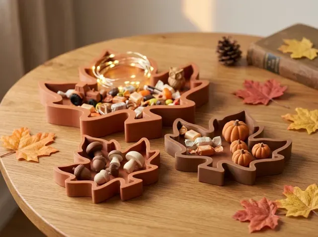 Maple Leaf Tray – 3 Sizes | Autumn Fall Decor — Image 12 of 15