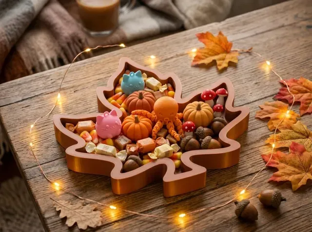 Maple Leaf Tray – 3 Sizes | Autumn Fall Decor — Image 11 of 15