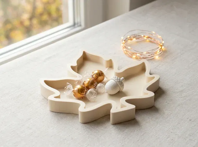 Maple Leaf Tray – 3 Sizes | Autumn Fall Decor — Image 5 of 15