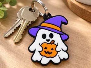 Süßer Halloween-Geist Schlüsselanhänger Witcher