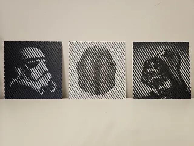 Stormtrooper Halftone Wall Art by Ikonic3D — Фото 2 из 2