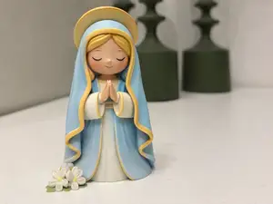 Virgin Mary Figurine – Praying Madonna 3D Model