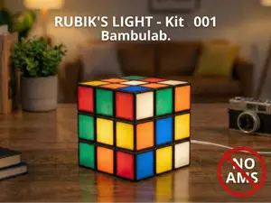 RUBIK'S LIGHT - Kit 001 Bambulab | NO AMS Required