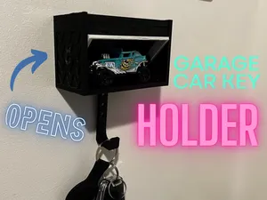 Cool Garage Car Key Holder