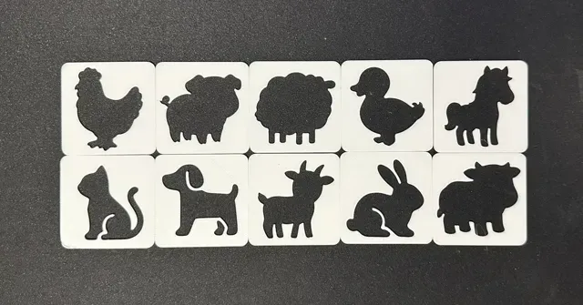 Animal Stencil Pack - Farm Collection — Фото 2 из 2