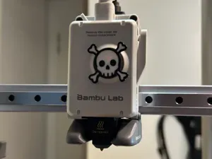 A1/A1 Mini Extruder Icon - Skull