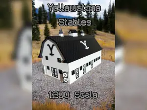 Yellowstone Stables - 1:200 Scale