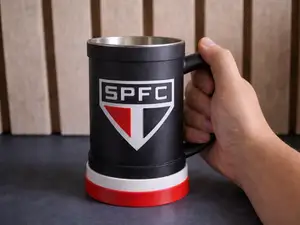 TAZA CHOPP CERVECERO 500 ML SAO PAULO FC