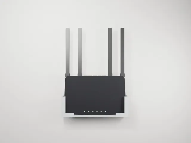TP-Link Archer C6 V2 Wall Mount - Antennas Up — Фото 6 из 9