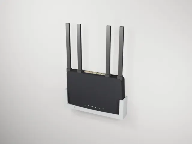 TP-Link Archer C6 V2 Wall Mount - Antennas Up — Фото 5 из 9