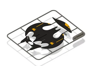 Batwing card