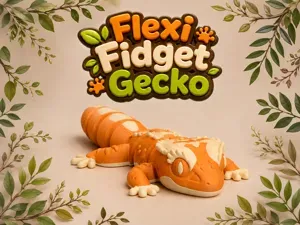 Flexi Fidget Gecko