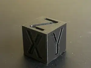 Calibration Cube, First Test, 3D Print, Quick Test