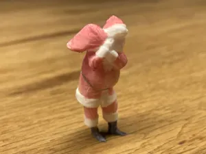 Kleines Weihnachtsmann Modell