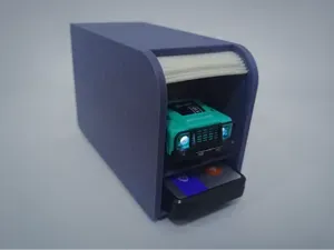 Mini RC Car Box with window, Slider box, 1:64 Car