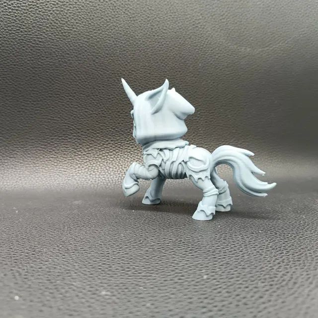 Chibi Shadow Grim Reaper Pony - MLP Toy - Hasbro — Фото 2 из 4