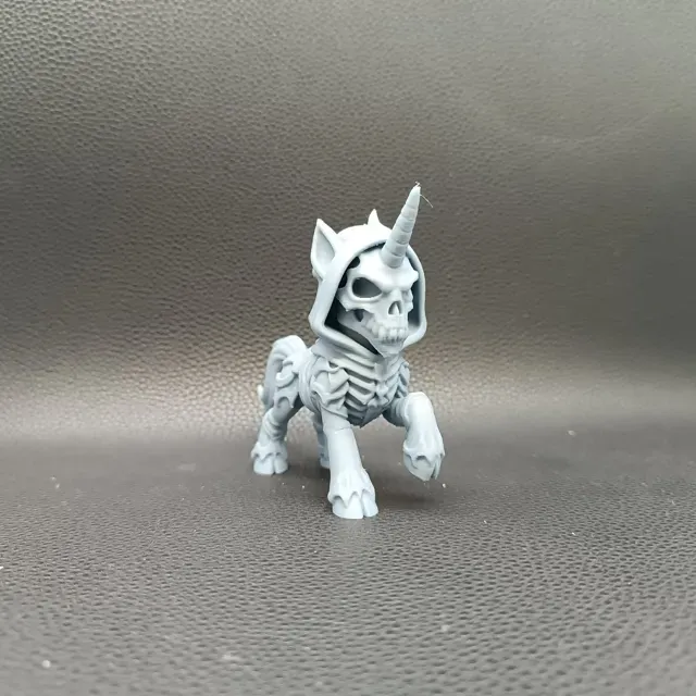 Chibi Shadow Grim Reaper Pony - MLP Toy - Hasbro — Фото 3 из 4